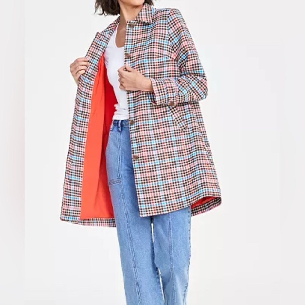 Macy’s Exclusive ON 34th plus size car coat, size 1X